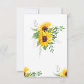 De Remerciements Carte d'anniversaire (Dos)