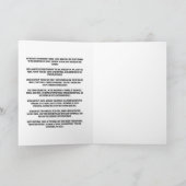 De Remerciements Carte d'anniversaire Christian (Intérieur)