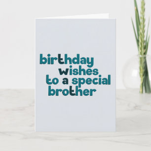 De Remerciements Carte d'anniversaire drôle pour frère Carte d'an