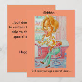 De Remerciements Carte d'anniversaire du mari (Devant / Derrière)