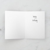 De Remerciements carte d'anniversaire fée (Intérieur)