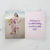 DE REMERCIEMENTS CARTE D'ANNIVERSAIRE INCROYABLE (Intérieur)