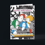 De Remerciements Carte d'anniversaire Mah Jong Friends<br><div class="desc">Si vous aimez le noir et blanc avec des taches de couleur,  ce design Mah Jongg est pour vous.</div>