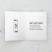 De Remerciements Carte d'anniversaire Mah Jongg (Intérieur)