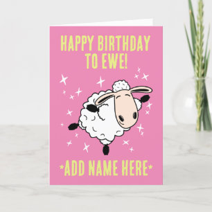 De Remerciements Carte d'Anniversaire Personalisée Mignonne Dancing