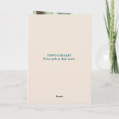 DE REMERCIEMENTS CARTE D'ANNIVERSAIRE POPULAIRE (Dos)