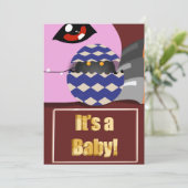 De Remerciements Carte d'anniversaire pour bébé Digimon (Debout devant)