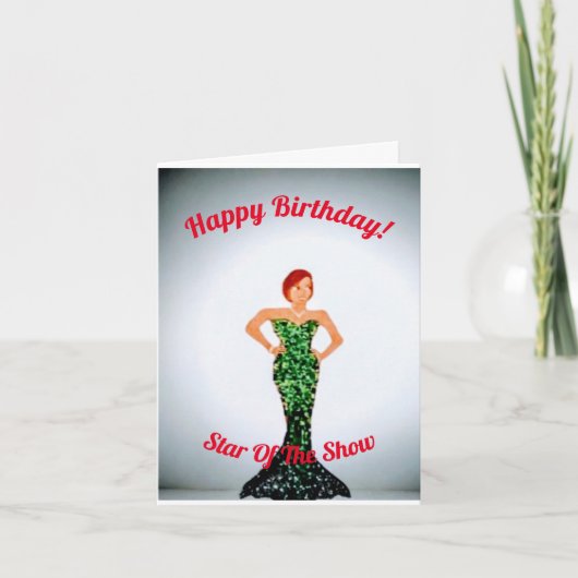De Remerciements Carte d'anniversaire pour elle (Devant)
