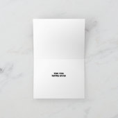 De Remerciements Carte d'anniversaire Rock (Intérieur)