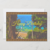 De Remerciements Carte d'anniversaire Yelapa 1017 (Devant)