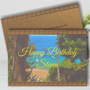 De Remerciements Carte d'anniversaire Yelapa 1017