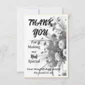 De Remerciements Carte d'appréciation (Devant)