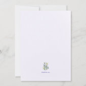 De Remerciements Carte d'appréciation du pasteur (Dos)