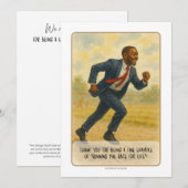 De Remerciements Carte d'appréciation JW Elder (Devant / Derrière)