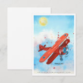 De Remerciements Carte d'art certifiée (Devant / Derrière)