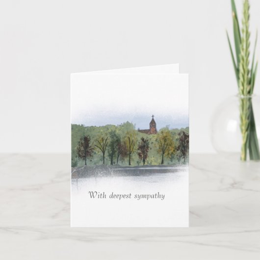 De Remerciements Carte d'écriture sympathy (Devant)