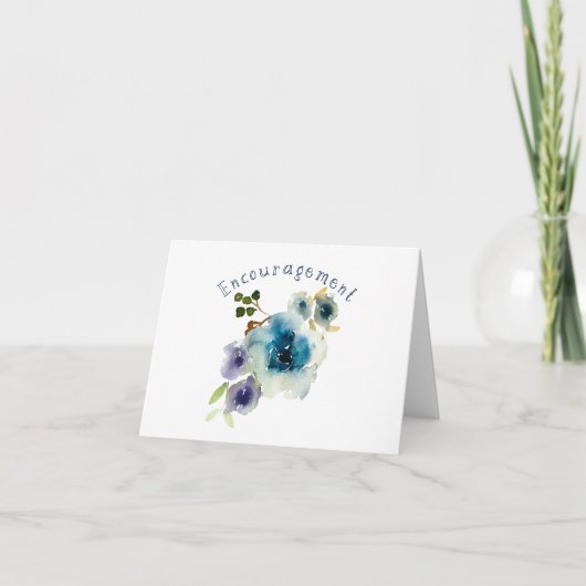 De Remerciements Carte d'encouragement (Devant)