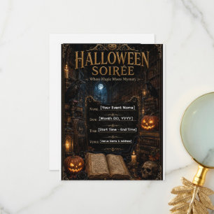 De Remerciements Carte d'événement Halloween imprimable