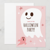 De Remerciements Carte d'Halloween (Devant / Derrière)