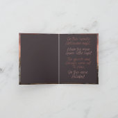 De Remerciements Carte d'Halloween Zombie (Intérieur)