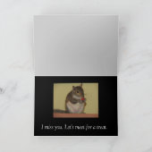 De Remerciements Carte d'invitation à déjeuner "été" (Intérieur)