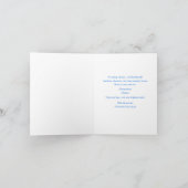 De Remerciements Carte d'invitation romantique pour les couples (Intérieur)