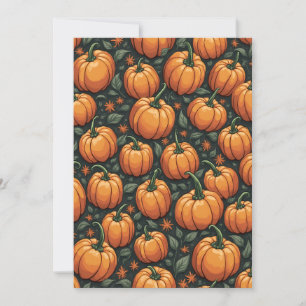 De Remerciements Carte d'octobre