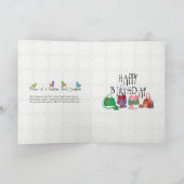 De Remerciements Carte d'oiseaux Mah Jongg (Intérieur)