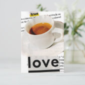 De Remerciements Carte du véritable amour (Debout devant)