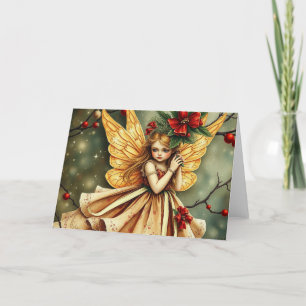 De Remerciements Carte Festive Fairy