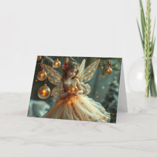 De Remerciements Carte Festive Fairy