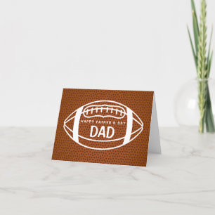De Remerciements Carte Fête des pères Football
