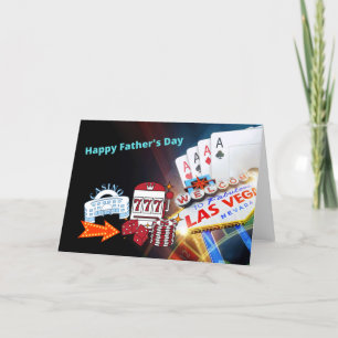 De Remerciements Carte Fête des pères Las Vegas