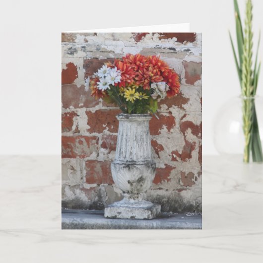 De Remerciements Carte Fleurs (Devant)