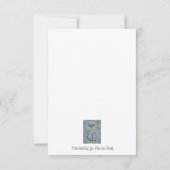 De Remerciements Carte Frazzled Chat "I Used be Normal" (Dos)