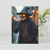 DE REMERCIEMENTS CARTE HALLOWEEN (Debout devant)