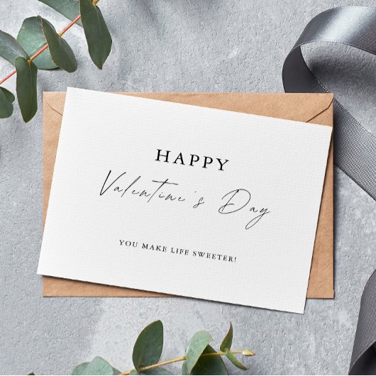 De Remerciements Carte Heureuse Sainte-Valentin