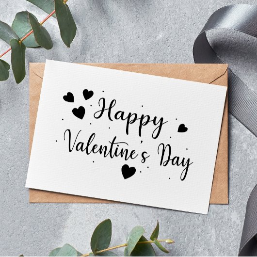De Remerciements Carte Heureuse Sainte-Valentin