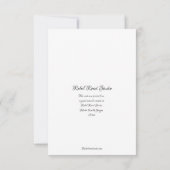 De Remerciements Carte Hibiscus Tropical Note (Dos)