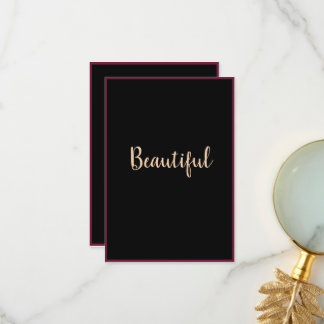 De Remerciements Carte Jour Valentines Plat 3,5 po x 5 po personnal