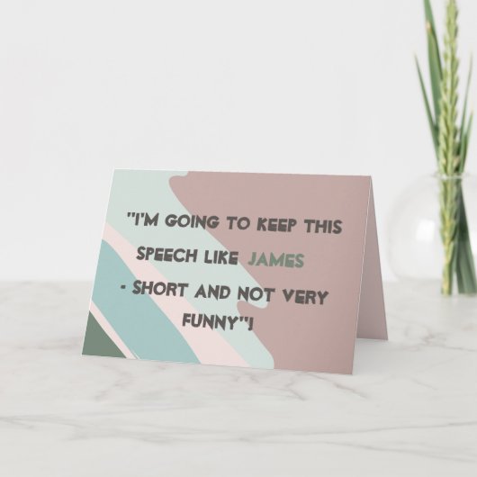 De Remerciements Carte Joyeuse du jour du divorce (Devant)