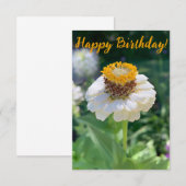 De Remerciements Carte "Joyeux anniversaire !" (Devant / Derrière)