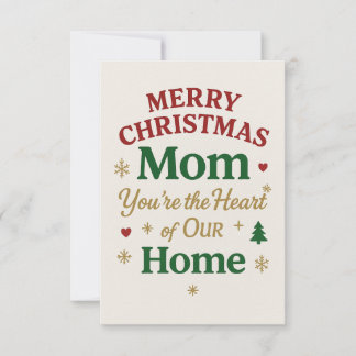 De Remerciements Carte Joyeux Noël Maman