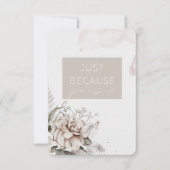 De Remerciements Carte Juste Parce Que Vous Êtes Si Spécial (Devant)