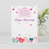 De Remerciements Carte JW Happy Anniversaire (Debout devant)