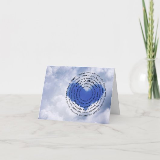 De Remerciements Carte JW Happy Anniversaire (Devant)