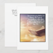 De Remerciements Carte JW Sympathy (Devant / Derrière)