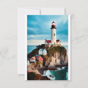 De Remerciements Carte Light House