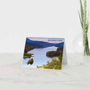De Remerciements Carte Loch Tummel, Queen's View