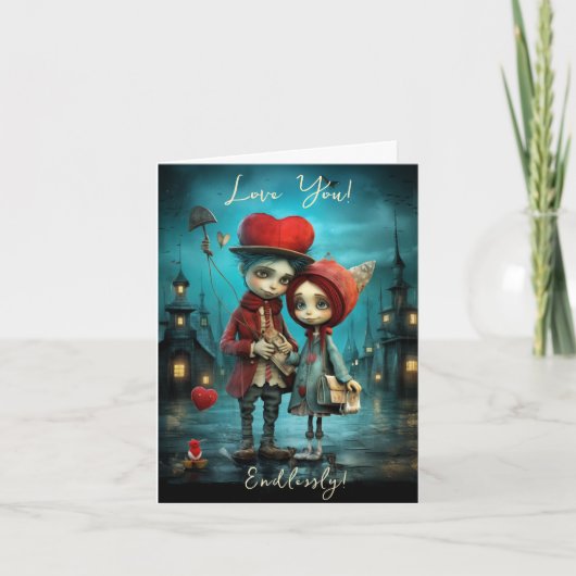 De Remerciements Carte Love You (Devant)